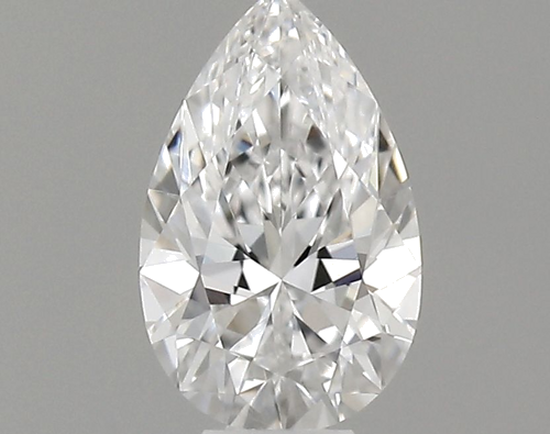 0.24 carat D-VVS1 Natūralus Pear Deimantas (1)