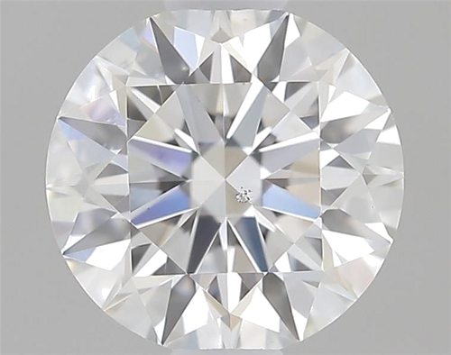 0.42 carat F-VS2 Excellent cut Natūralus Round Deimantas (1)