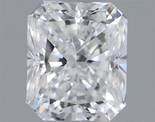 0.51 carat F-VVS1 Natūralus Radiant Deimantas (1)