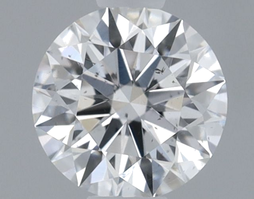 0.31 carat F-SI1 Excellent cut Natūralus Round Deimantas (1)