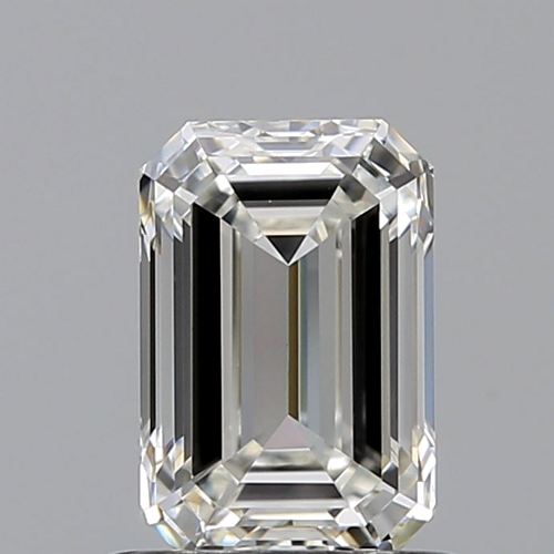 0.9 carat I-VVS2 Natūralus Emerald Deimantas (1)