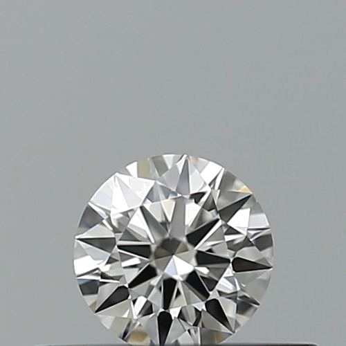 0.19 carat F-VVS1 Excellent cut Natūralus Round Deimantas (1)