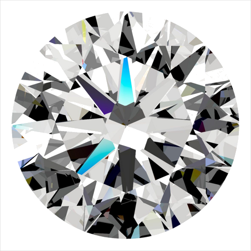0.3 carat D-SI1 Very Good cut Natūralus Round Deimantas (1)