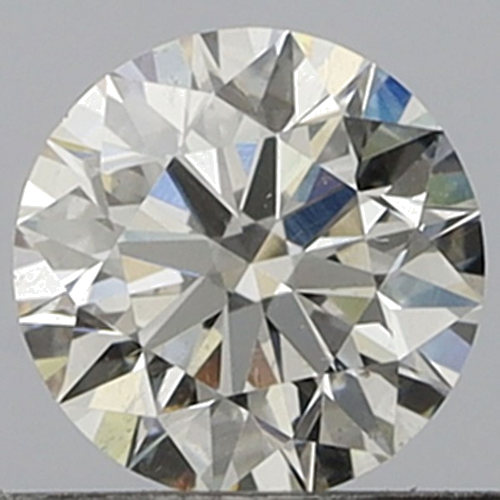 0.41 carat F-SI1 Excellent cut Natūralus Round Deimantas (1)