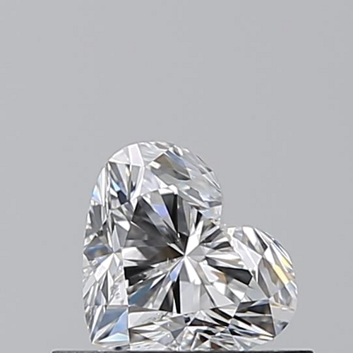 0.52 carat E-VS2 Natūralus Heart Deimantas (1)