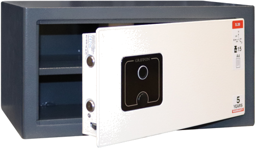 Namų seifas Griffon S.20 Fingerprint (16 kg) (3)