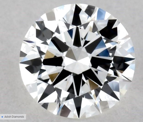 0.27 carat F-IF Excellent cut Natūralus Round Deimantas (1)