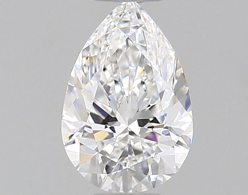 0.45 carat E-VS1 Natūralus Pear Deimantas (1)