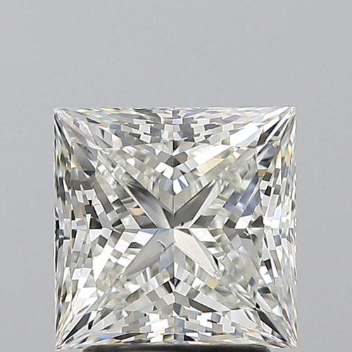 2.52 carat J-SI1 Natūralus Princess Deimantas (1)