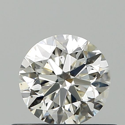 0.51 carat I-VS2 Very Good cut Natūralus Round Deimantas (1)