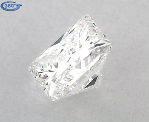 1.0 carat G-VS2 Natūralus Princess Deimantas (1)