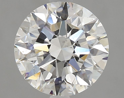 2.01 carat H-SI2 Excellent cut Natūralus Round Deimantas (1)