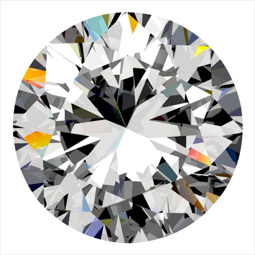 0.3 carat G-VS1 GD cut Natūralus Round Deimantas (1)