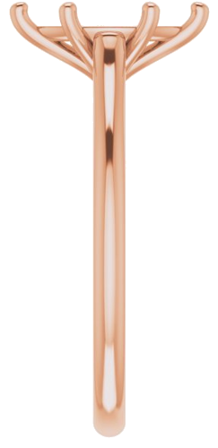 Sužadėtuvių Žiedas „Solitaire“ 585 Rožinis Aukso Marquise 10mm x 5mm (4)