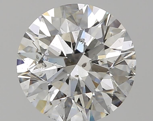 2.09 carat H-SI2 Excellent cut Natūralus Round Deimantas (1)