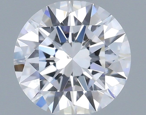 0.53 carat E-SI1 Excellent cut Natūralus Round Deimantas (1)