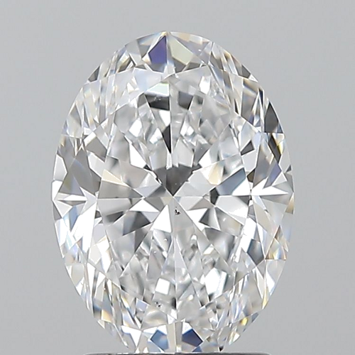2.01 carat D-VS2 Natūralus Oval Deimantas (1)
