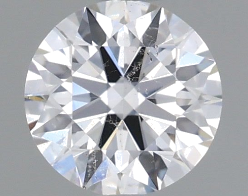 0.51 carat E-SI2 Excellent cut Natūralus Round Deimantas (1)