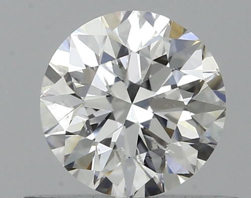 0.5 carat F-SI2 Very Good cut Natūralus Round Deimantas (1)