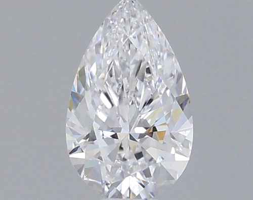 0.36 carat D-VS2 Natūralus Pear Deimantas (1)