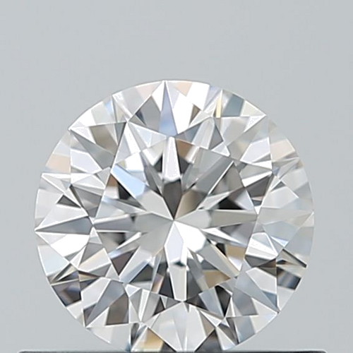 0.55 carat F-VVS2 Excellent cut Natūralus Round Deimantas (1)