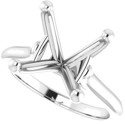 Sužadėtuvių Žiedas „Solitaire“ 950 Platinos Cushion 11mm (5)