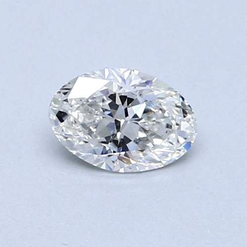 0.5 carat F-SI1 Natūralus Oval Deimantas (1)