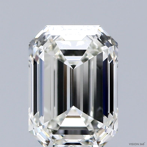 1.7 carat K-VVS1 Natūralus Emerald Deimantas (1)