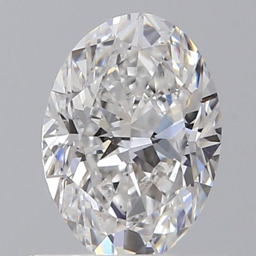 0.6 carat E-VS2 Natūralus Oval Deimantas (1)