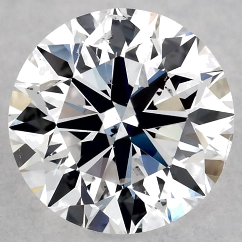 0.7 carat D-SI2 Very Good cut Natūralus Round Deimantas (1)