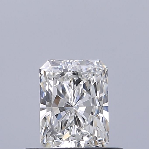 0.4 carat F-VVS1 Natūralus Radiant Deimantas (1)