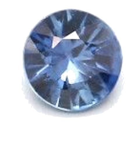0.14 carat BLUE BRILLIANT cut Round Safyras (1)