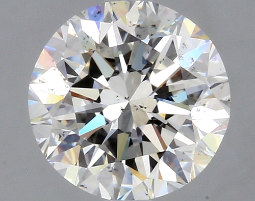 2.0 carat H-SI1 Very Good cut Natūralus Round Deimantas (1)