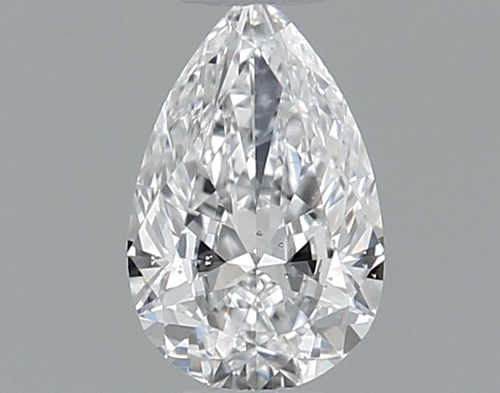0.31 carat D-SI2 Natūralus Pear Deimantas (1)