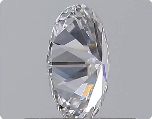 0.3 carat D-SI1 Natūralus Oval Deimantas (1)