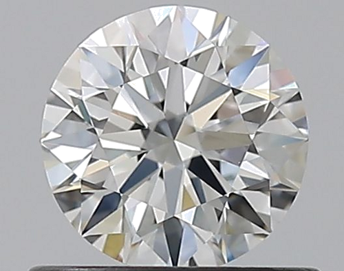 0.59 carat H-IF Excellent cut Natūralus Round Deimantas (1)