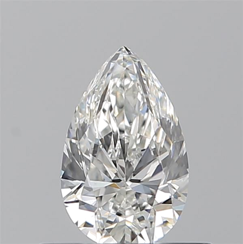 0.5 carat G-VS1 Natūralus Pear Deimantas (1)