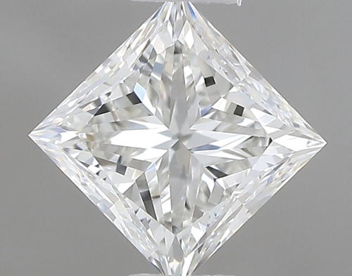 0.7 carat H-VVS2 Natūralus Princess Deimantas (1)