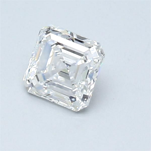0.61 carat D-VS1 Natūralus Asscher Deimantas (1)