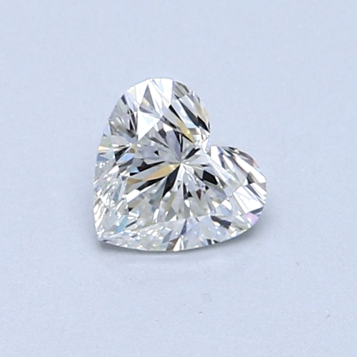 0.51 carat G-VS2 Natūralus Heart Deimantas (1)
