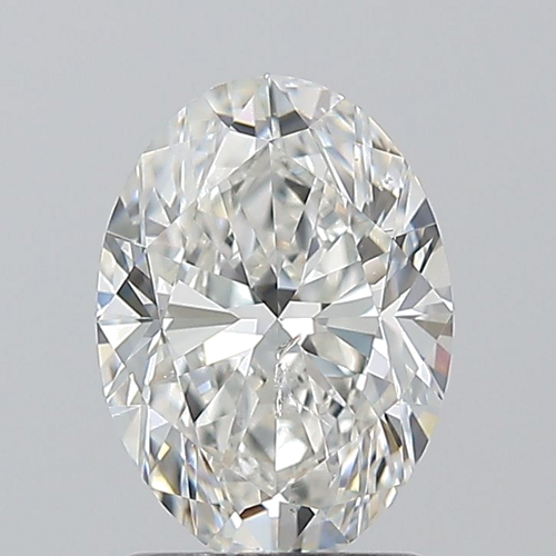 1.5 carat E-SI2 Natūralus Oval Deimantas (1)