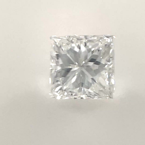 0.31 carat F-SI2 Natūralus Princess Deimantas (1)