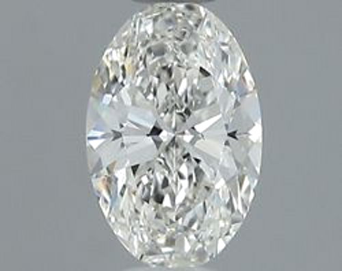 0.6 carat I-VS1 Natūralus Oval Deimantas (1)