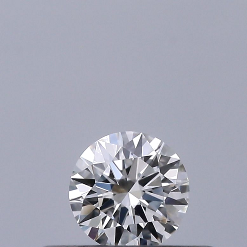 0.18 carat F-VVS2 Excellent cut Natūralus Round Deimantas (1)