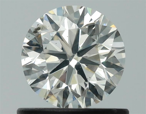 0.69 carat J-SI2 Very Good cut Natūralus Round Deimantas (1)