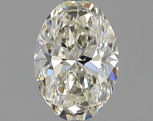 0.5 carat K-VVS2 Natūralus Oval Deimantas (1)