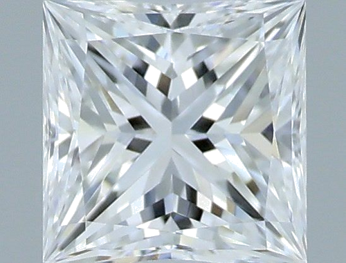 0.3 carat E-VVS1 Natūralus Princess Deimantas (1)