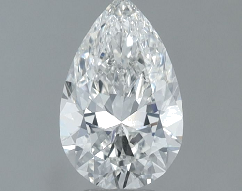 0.61 carat G-VS2 Natūralus Pear Deimantas (1)