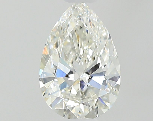 0.58 carat G-VVS2 Natūralus Pear Deimantas (1)