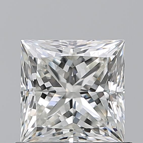 0.9 carat I-VVS2 Natūralus Princess Deimantas (1)